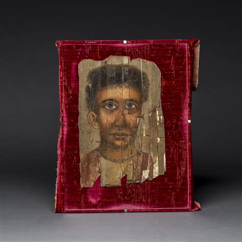 The Fayum Mummy Portrait of Artemidorus - A Window into Roman Egypt's Intriguing Cultural Tapestry!