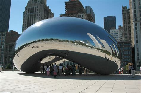 Cloud-Gate A Monumental Sculpture Exploring Reflections and Impermanence!