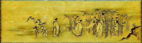 Seven Sages in the Bamboo Grove! A Brushstroke Odyssey Through Confucian Virtue and Elusive Tranquility!