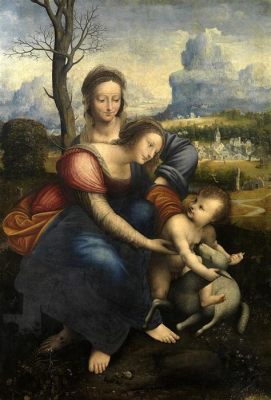  The Virgin and Child with Saint Anne – An Ode to Early American Renaissance Ideals!